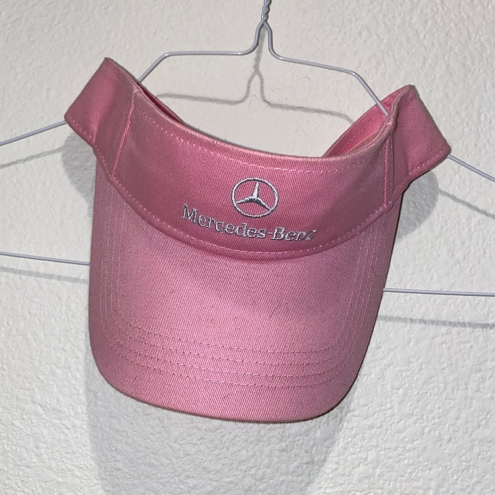 Mercedes Benz Baby Pink Visor